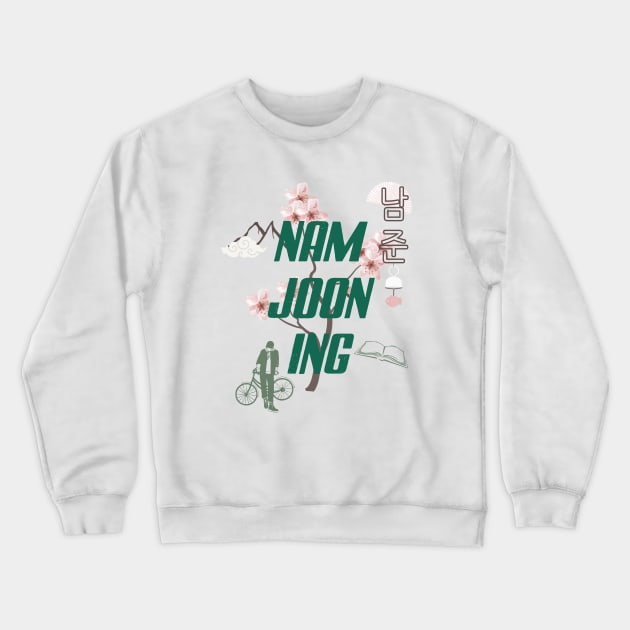 Kim Namjoon BTS RM Crewneck Sweatshirt by Wacalac